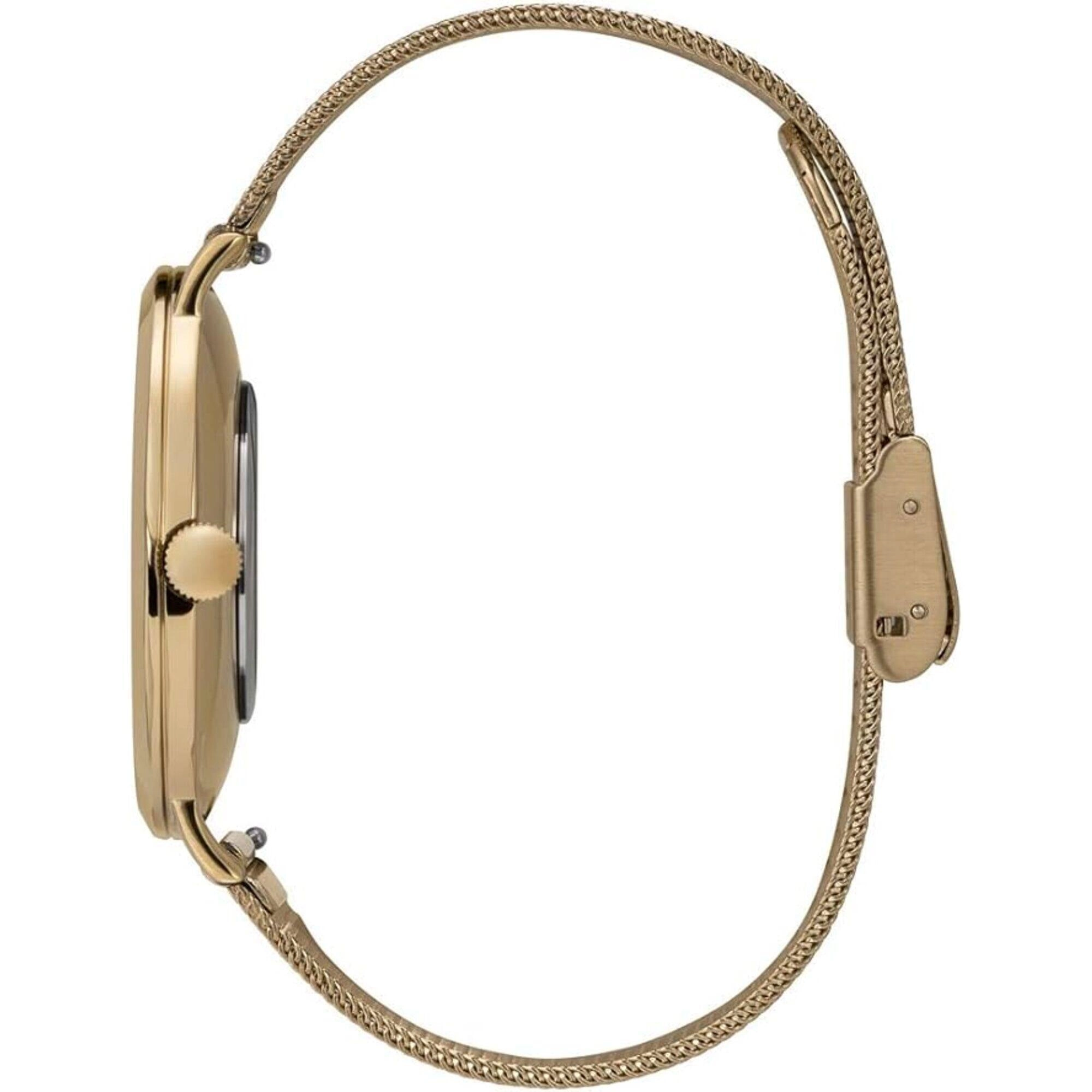 Timex Women's Watch - Celestial Opulence Silver Dial Yellow Gold Steel | TW2U67100