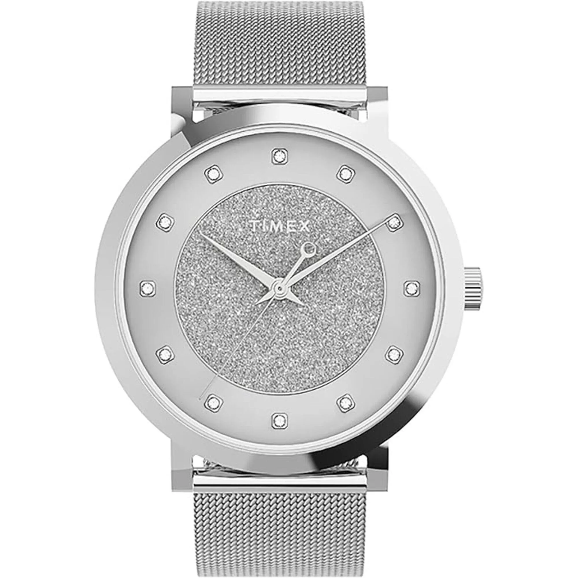 Timex Women's Watch - Celestial Opulence Silver Tone Dial Steel Bracelet | TW2U67000