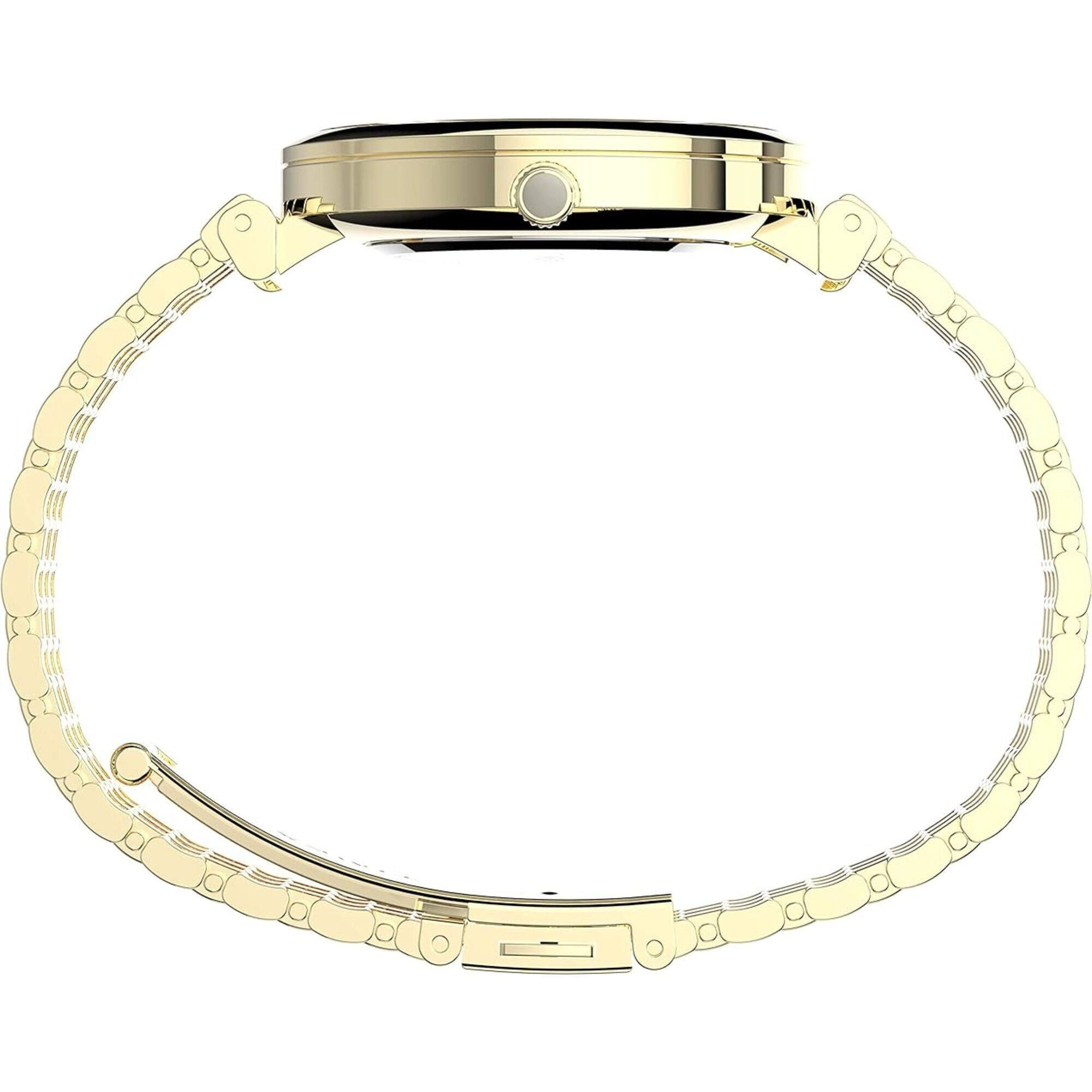 Timex Women's Watch - Parisienne Mother of Pearl Dial Steel Bracelet | TW2T79100VQ