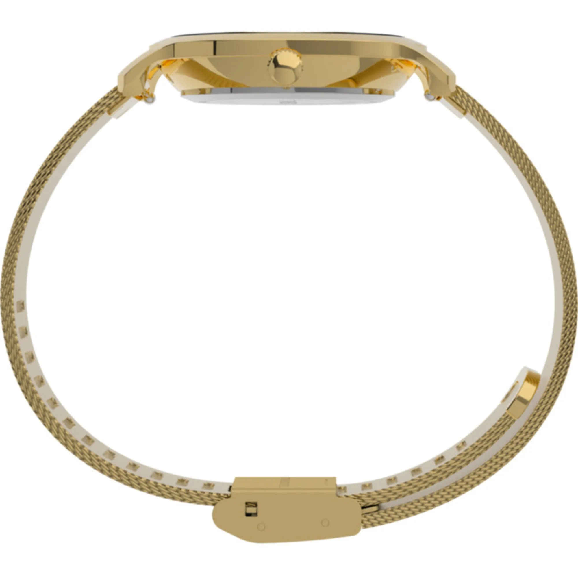 Timex Women's Watch - Transcend Celestial Yellow Steel Mesh Bracelet | TW2V51900