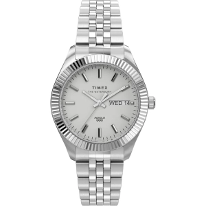 Timex Women's Watch - Waterbury Legacy Boyfriend White Dial Bracelet | TW2U78700VQ