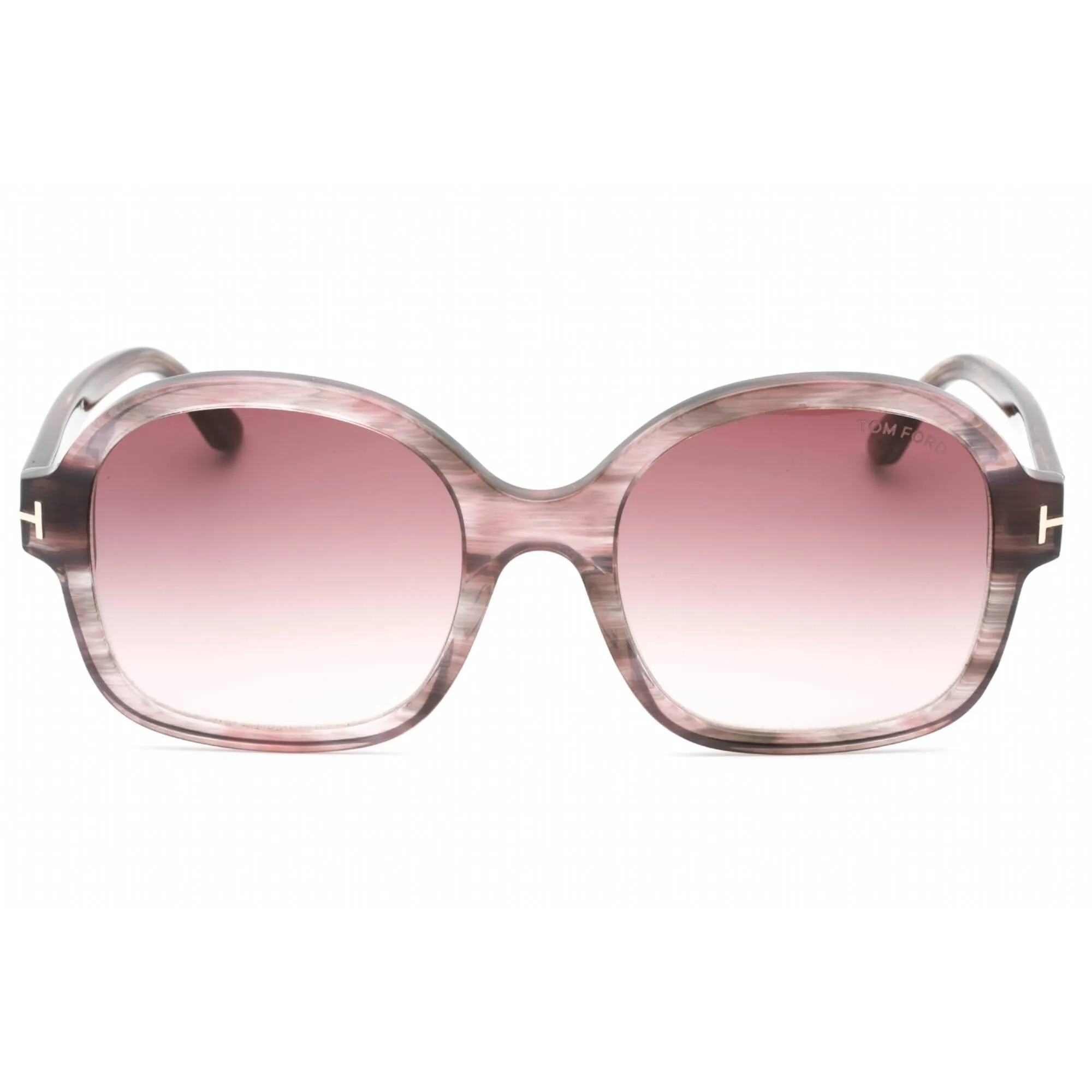 Tom Ford Women's Sunglasses - Shiny Violet Plastic Oversized Shape Frame | FT1034 81Z