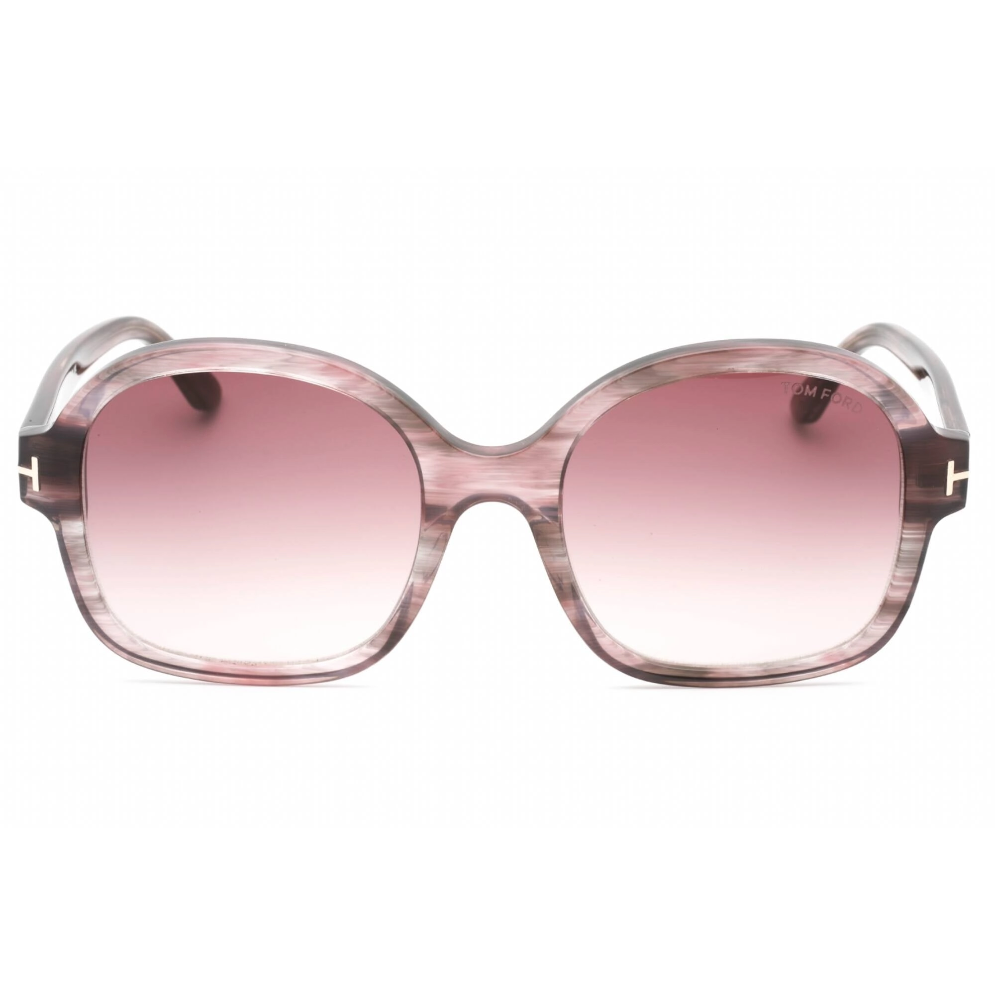 Tom Ford Women's Sunglasses - Shiny Violet Plastic Oversized Shape Frame | FT1034 81Z