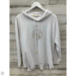 Top Long Sleeve By Michael By Michael Kors In White, Size: 2x