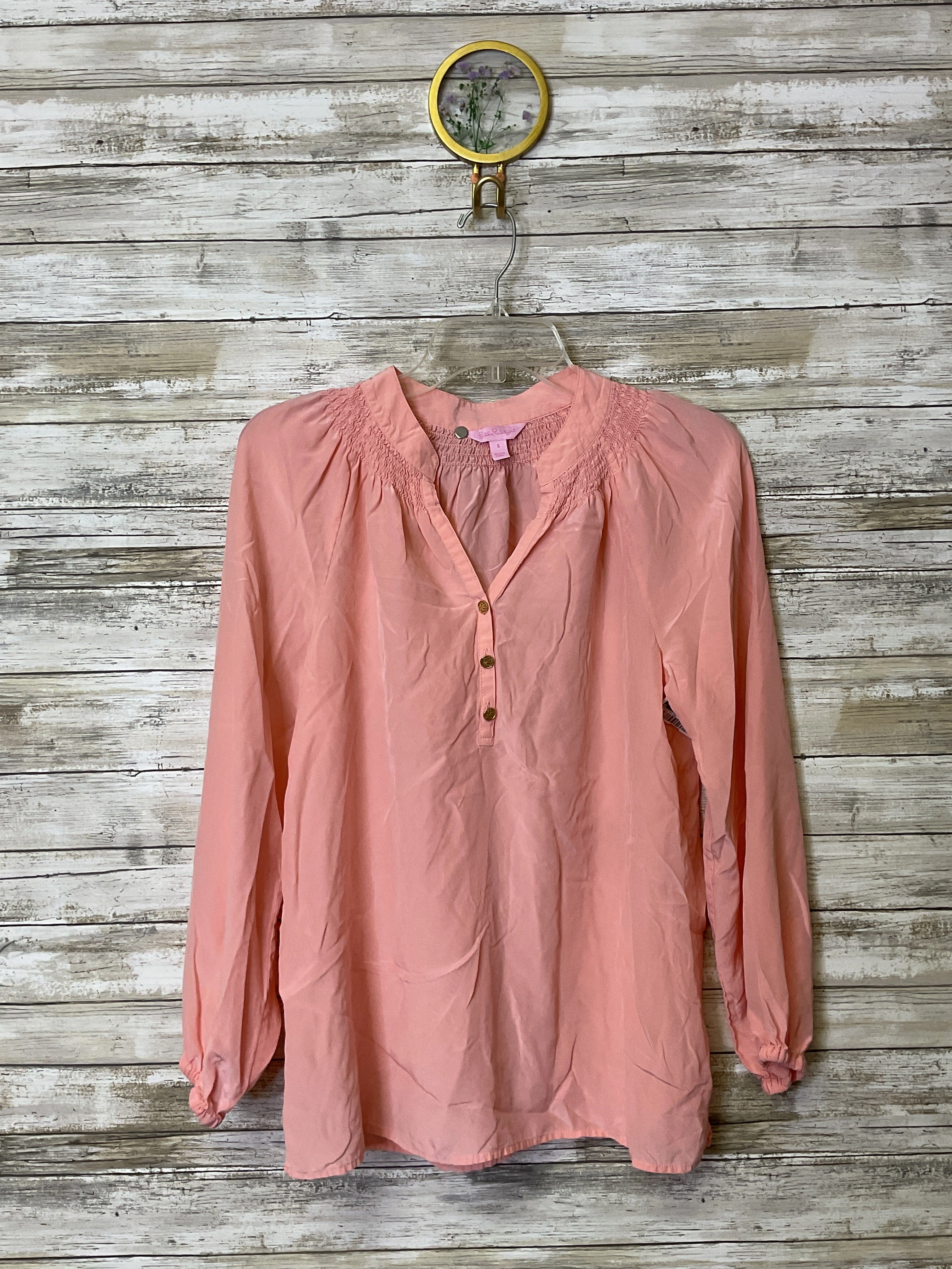 Top Ls By Lilly Pulitzer In Peach, Size:S