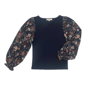 Top Ls By Loft In Navy, Size:M