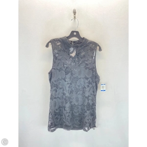 Top Sleeveless Basic By Inc In Black, Size: Xl
