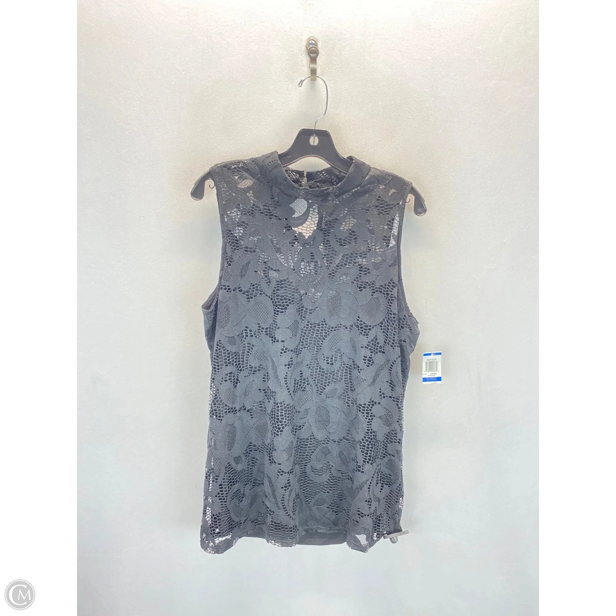 Top Sleeveless Basic By Inc In Black, Size: Xl