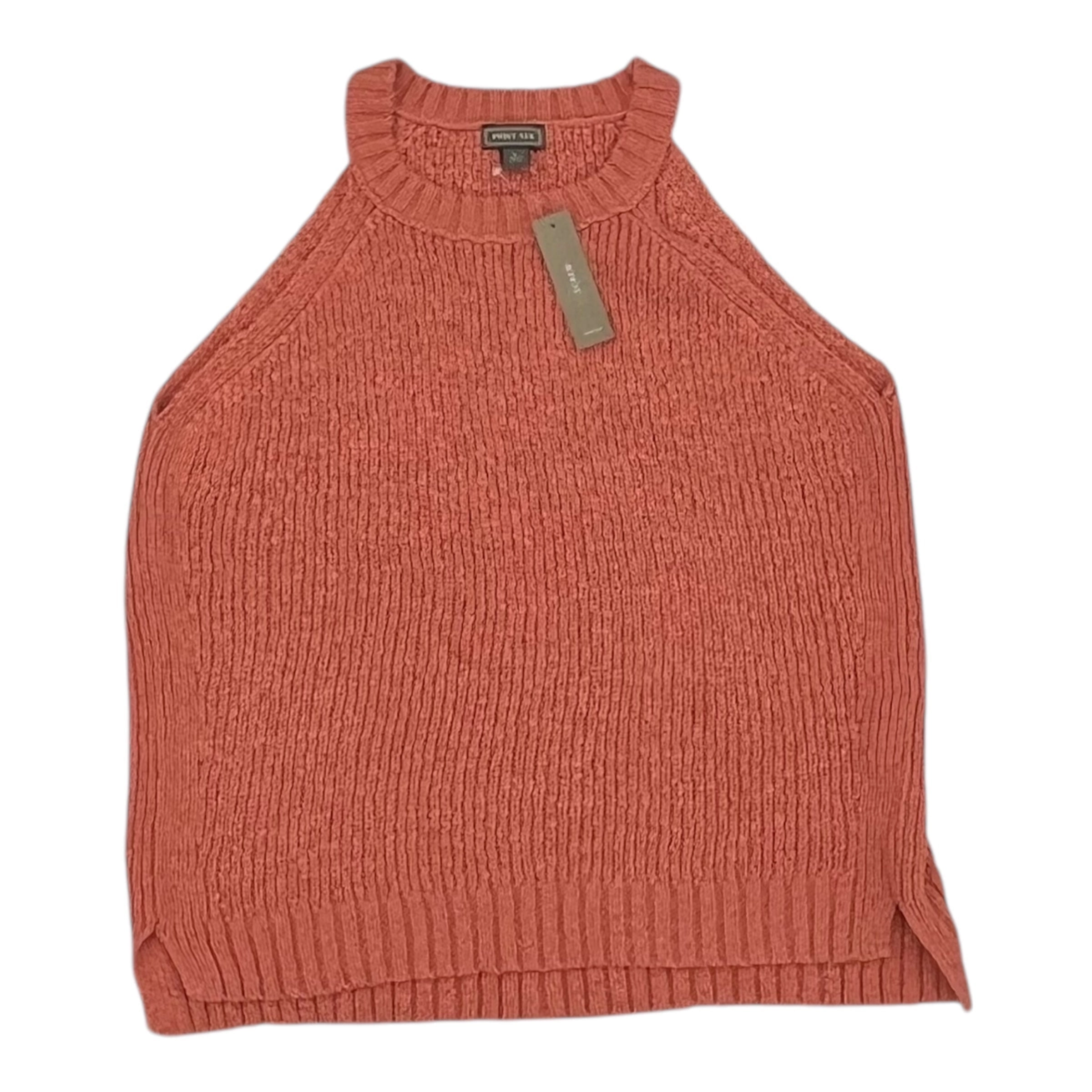 Top Sleeveless By Clothes Mentor In Orange, Size:L