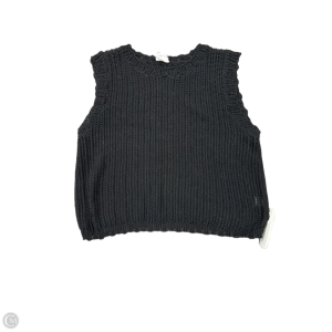 Top Sleeveless By Cmc In Black, Size: L