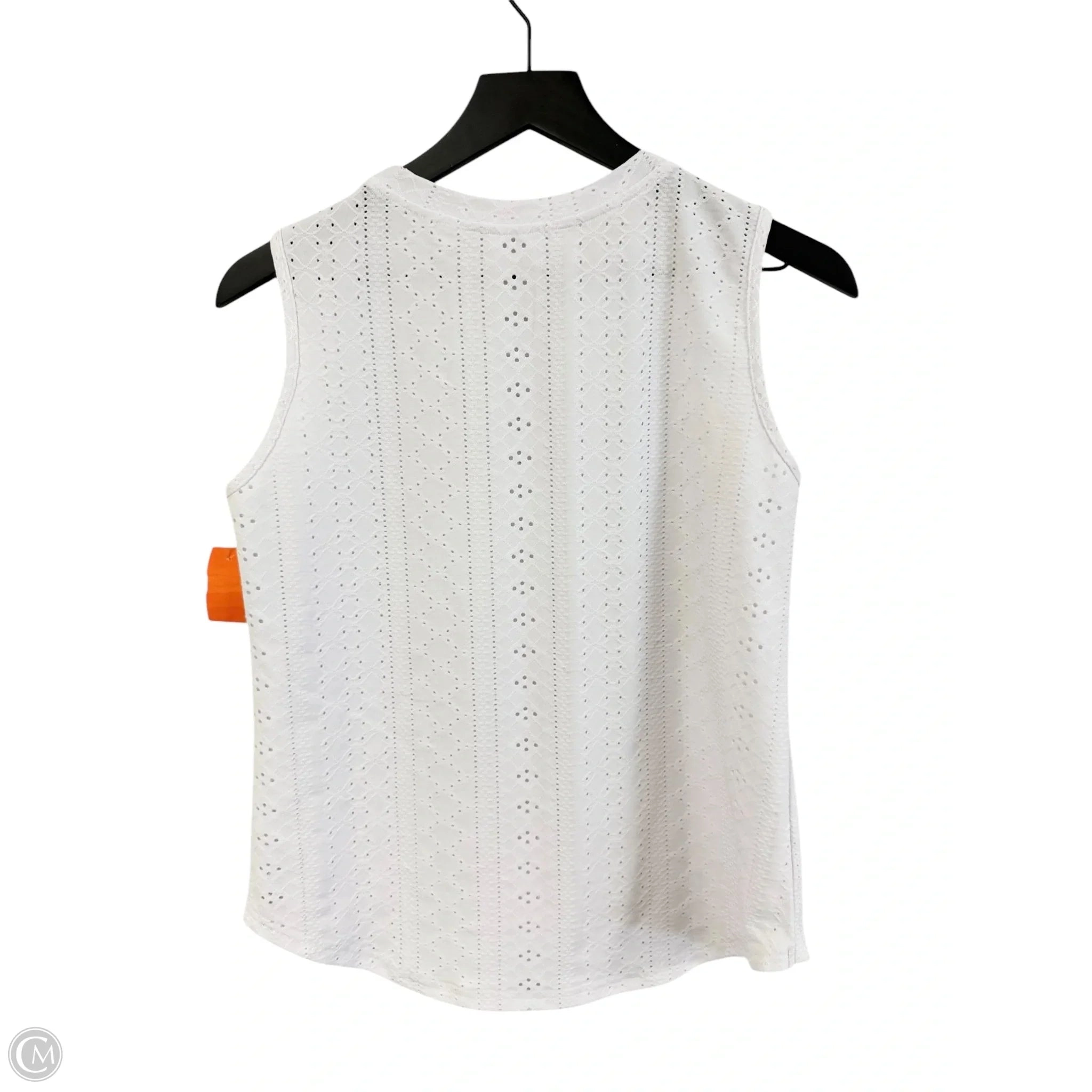 Top Sleeveless By Cmf In White, Size: S