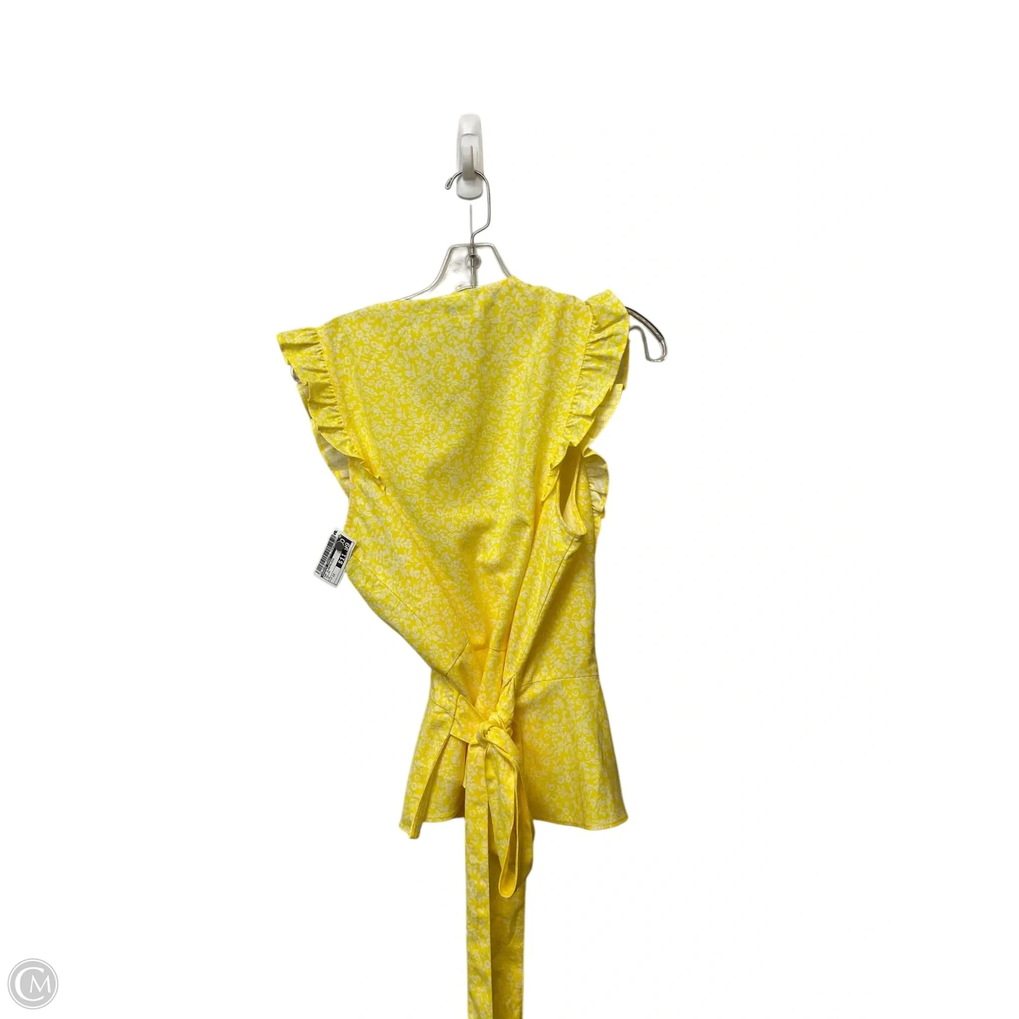 Top Sleeveless By Draper James In Yellow, Size: 12