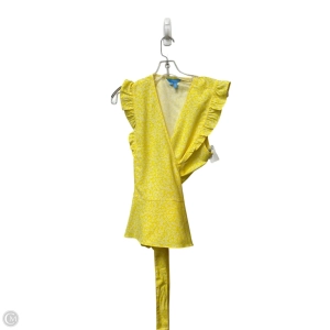 Top Sleeveless By Draper James In Yellow, Size: 12