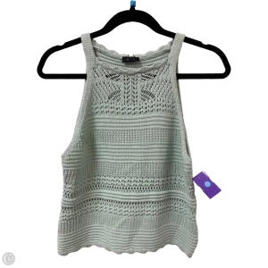 Top Sleeveless By Express In Green, Size: S
