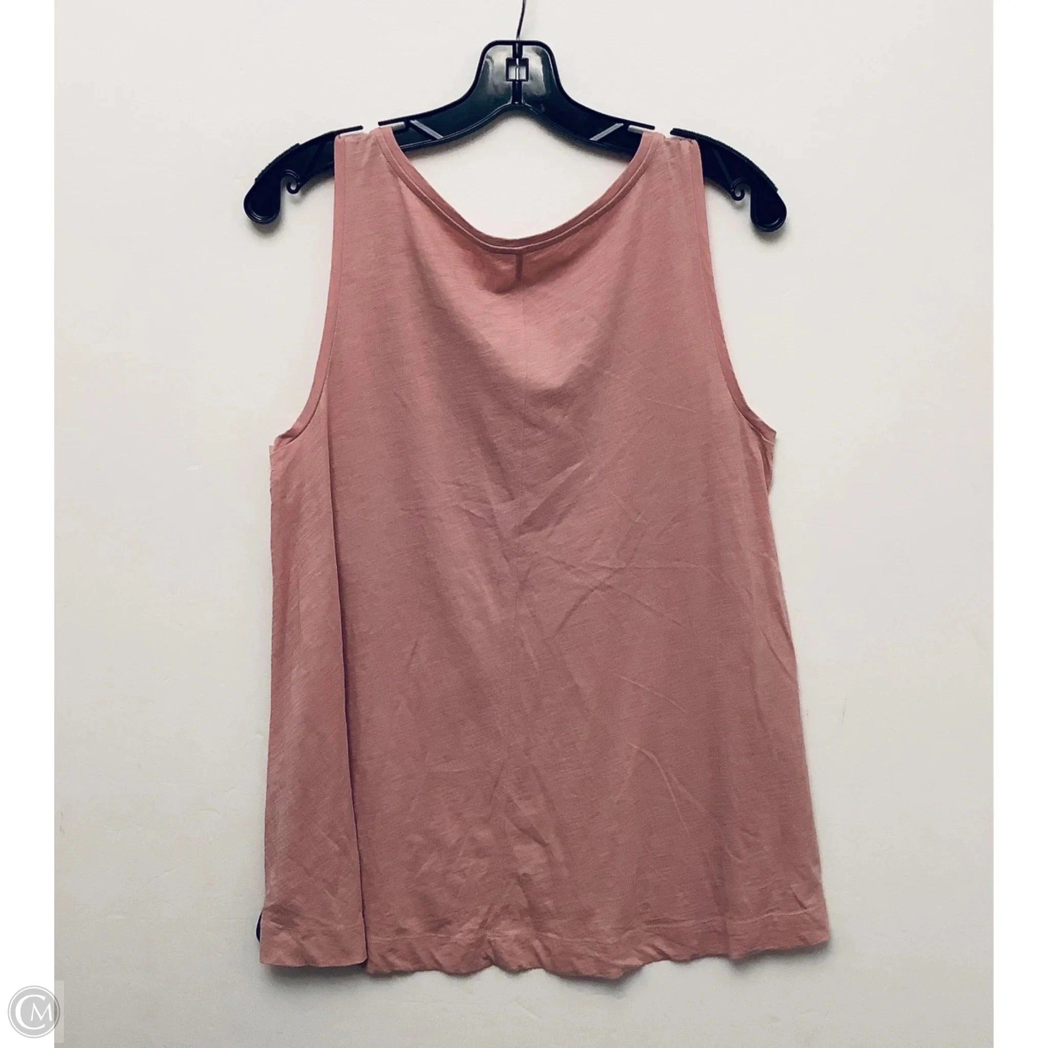 Top Sleeveless By Loft In Pink, Size: M