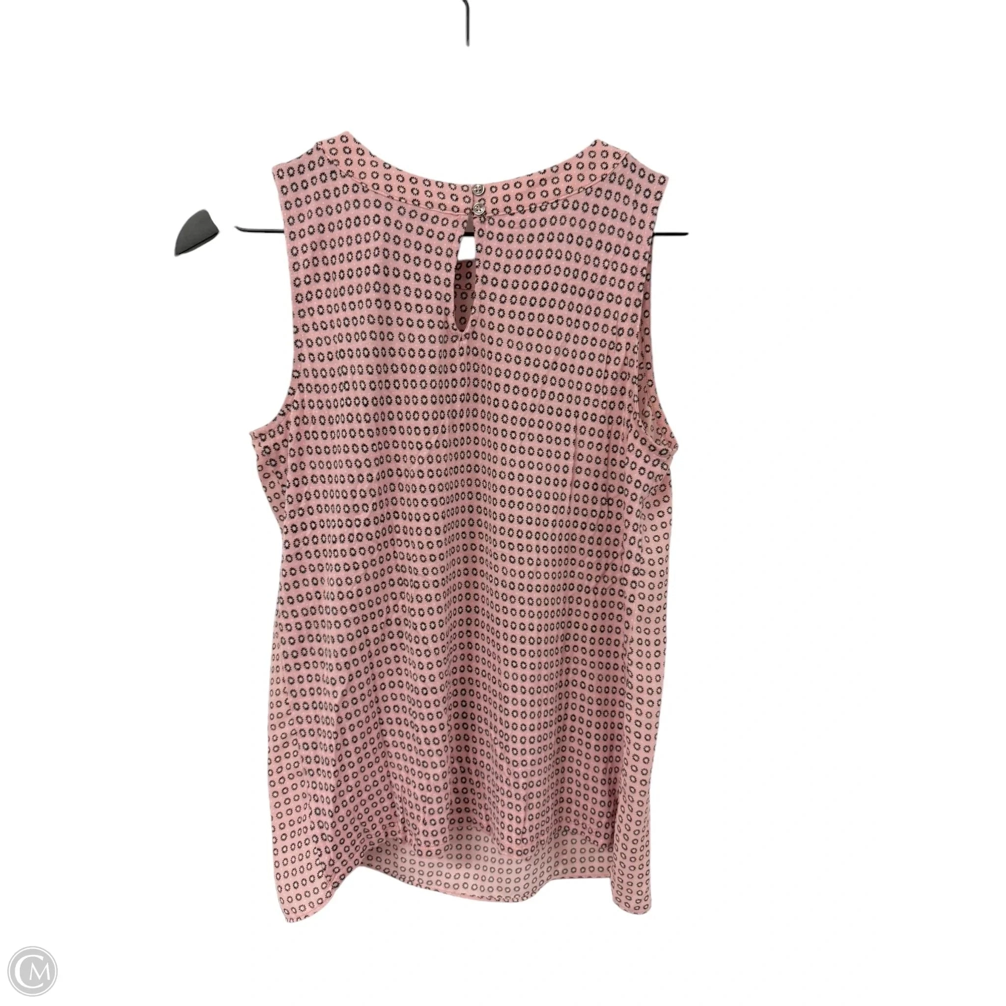 Top Sleeveless By Loft In Pink, Size: Sp