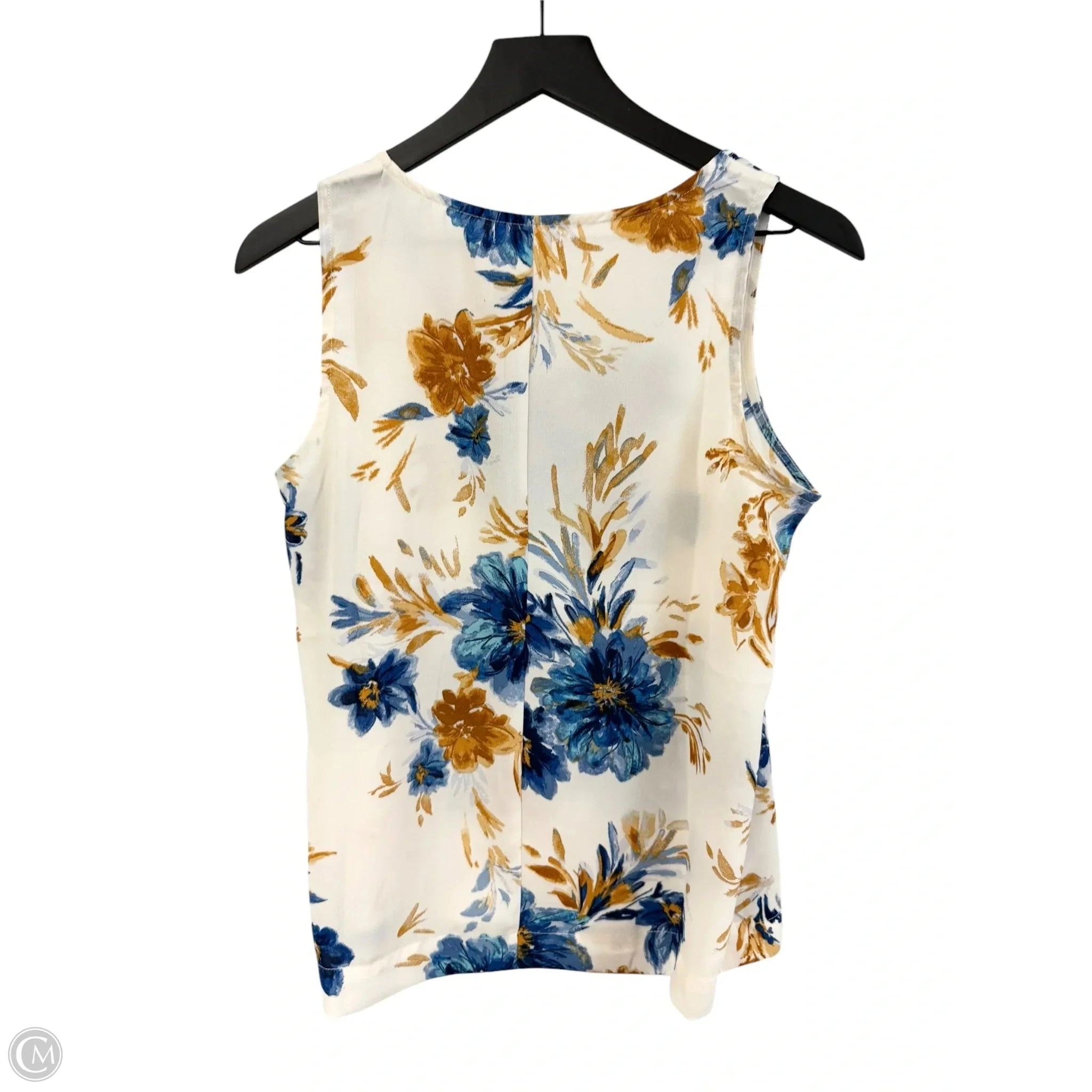Top Sleeveless By Maurices In Floral Print, Size: S