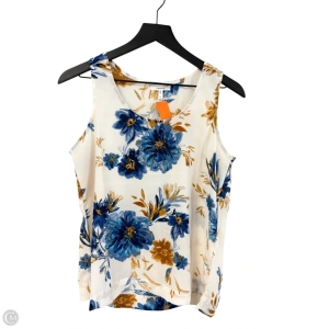 Top Sleeveless By Maurices In Floral Print, Size: S