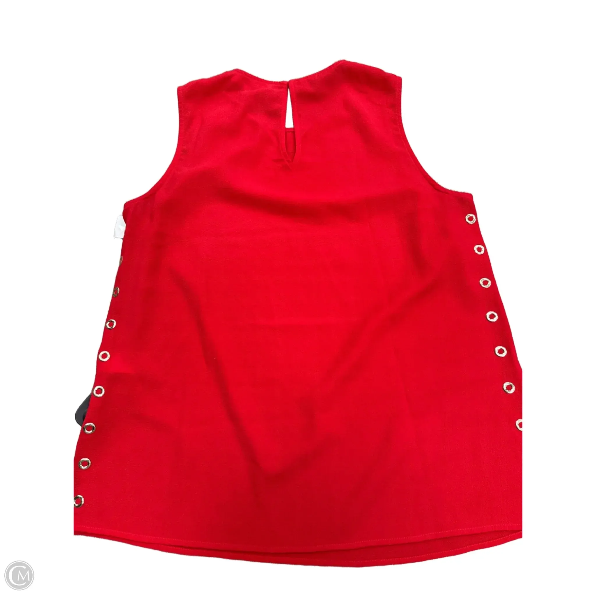 Top Sleeveless By Michael By Michael Kors In Red, Size: L