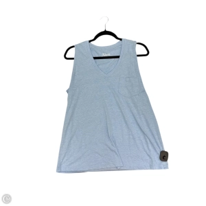 Top Sleeveless By Natural Reflections In Blue, Size: L
