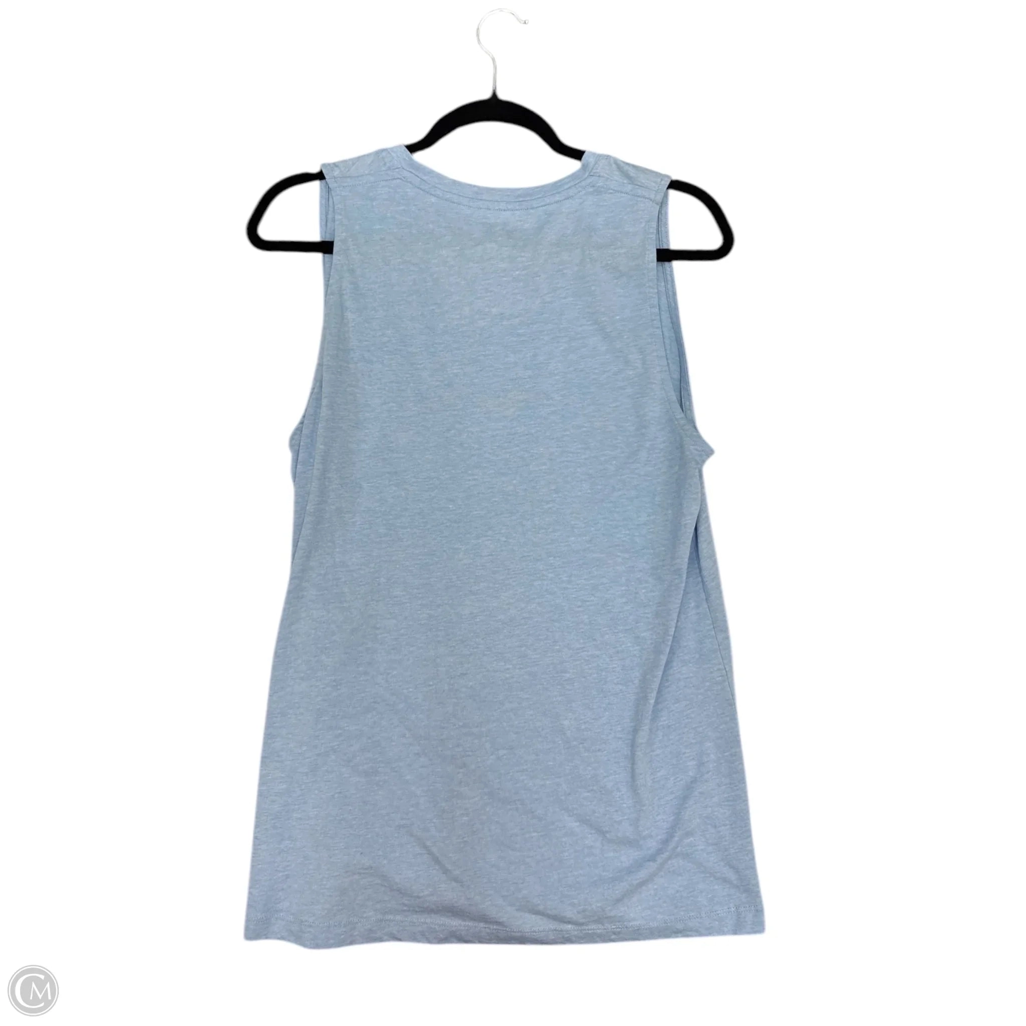 Top Sleeveless By Natural Reflections In Blue, Size: L