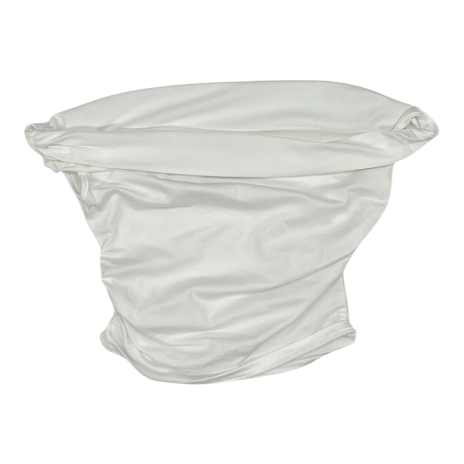 Top Sleeveless By Shein In White, Size:M