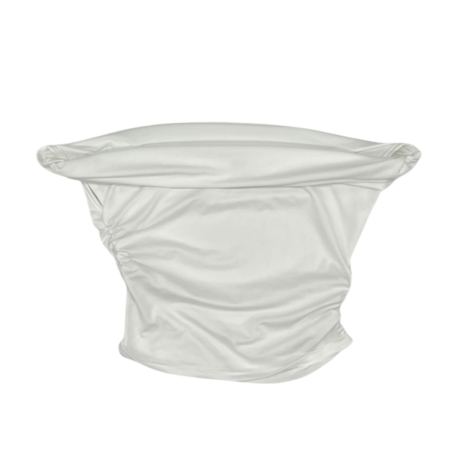 Top Sleeveless By Shein In White, Size:M
