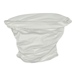 Top Sleeveless By Shein In White, Size:M
