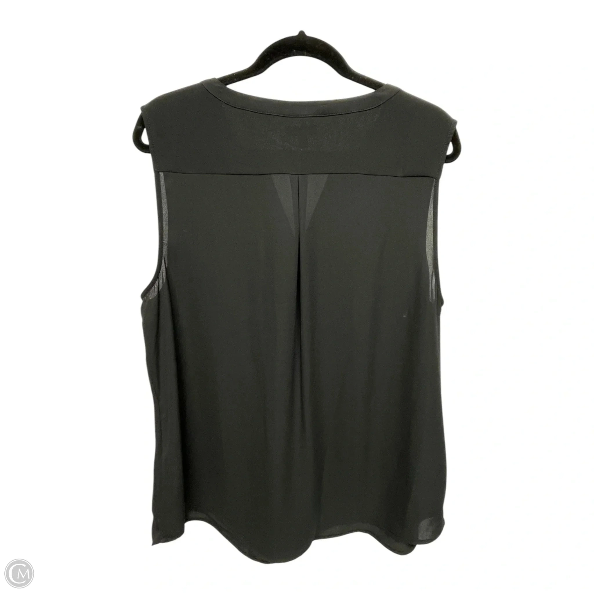 Top Sleeveless By Talbots In Black, Size: Xl