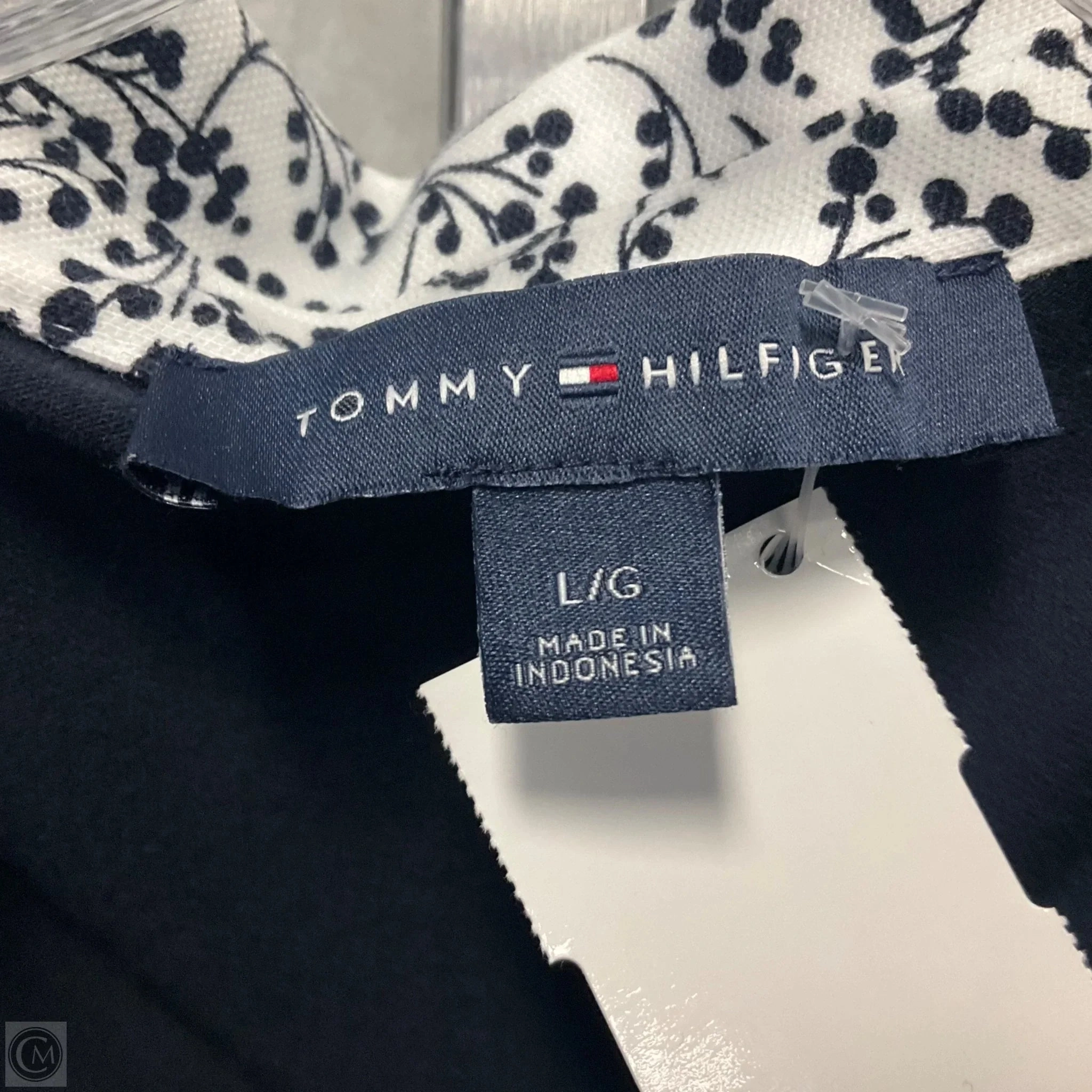 Top Sleeveless By Tommy Hilfiger In Navy, Size: L