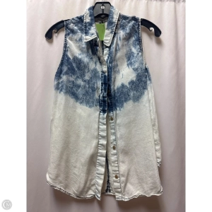 Top Sleeveless By Velvet Heart In Blue, Size: M