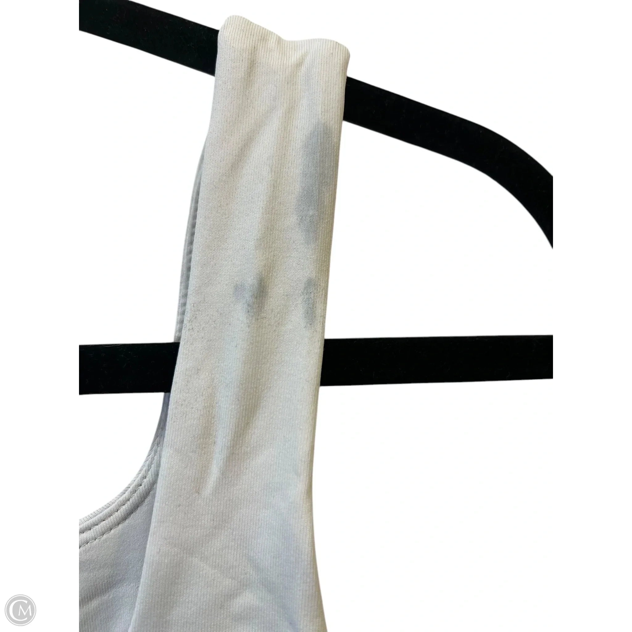 Top Sleeveless Designer By Babaton In Cream, Size: S