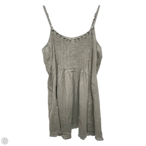 Tunic Sleeveless By Converse In Grey, Size: Xl
