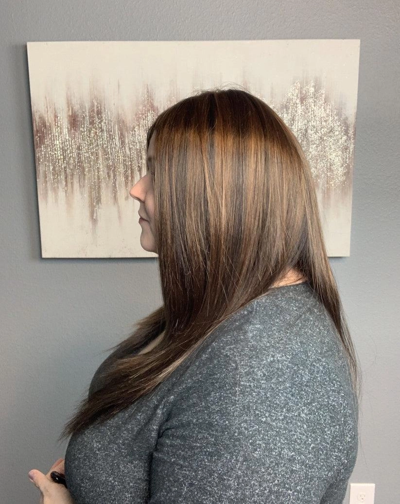 Violet Wig by Henry Margu | Synthetic (Hand Tied Mono Top)