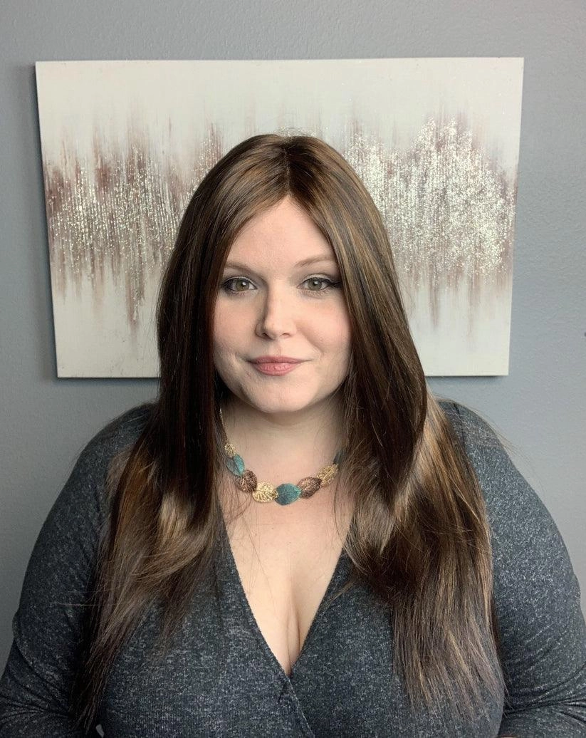 Violet Wig by Henry Margu | Synthetic (Hand Tied Mono Top)