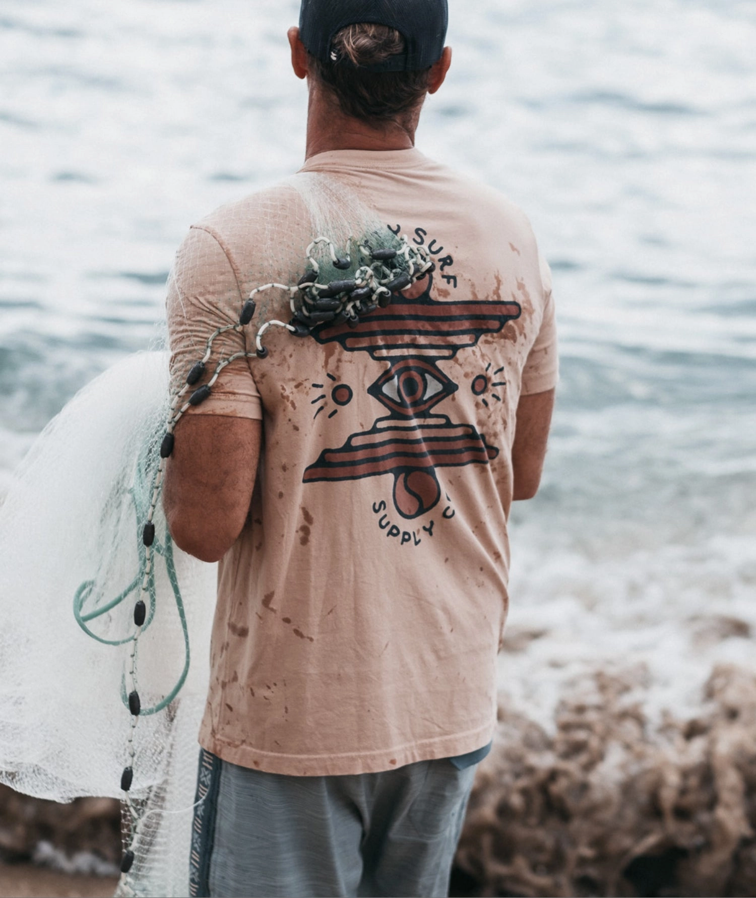 Visions Tee - Sand