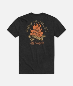 Warm Up Tee - Charcoal