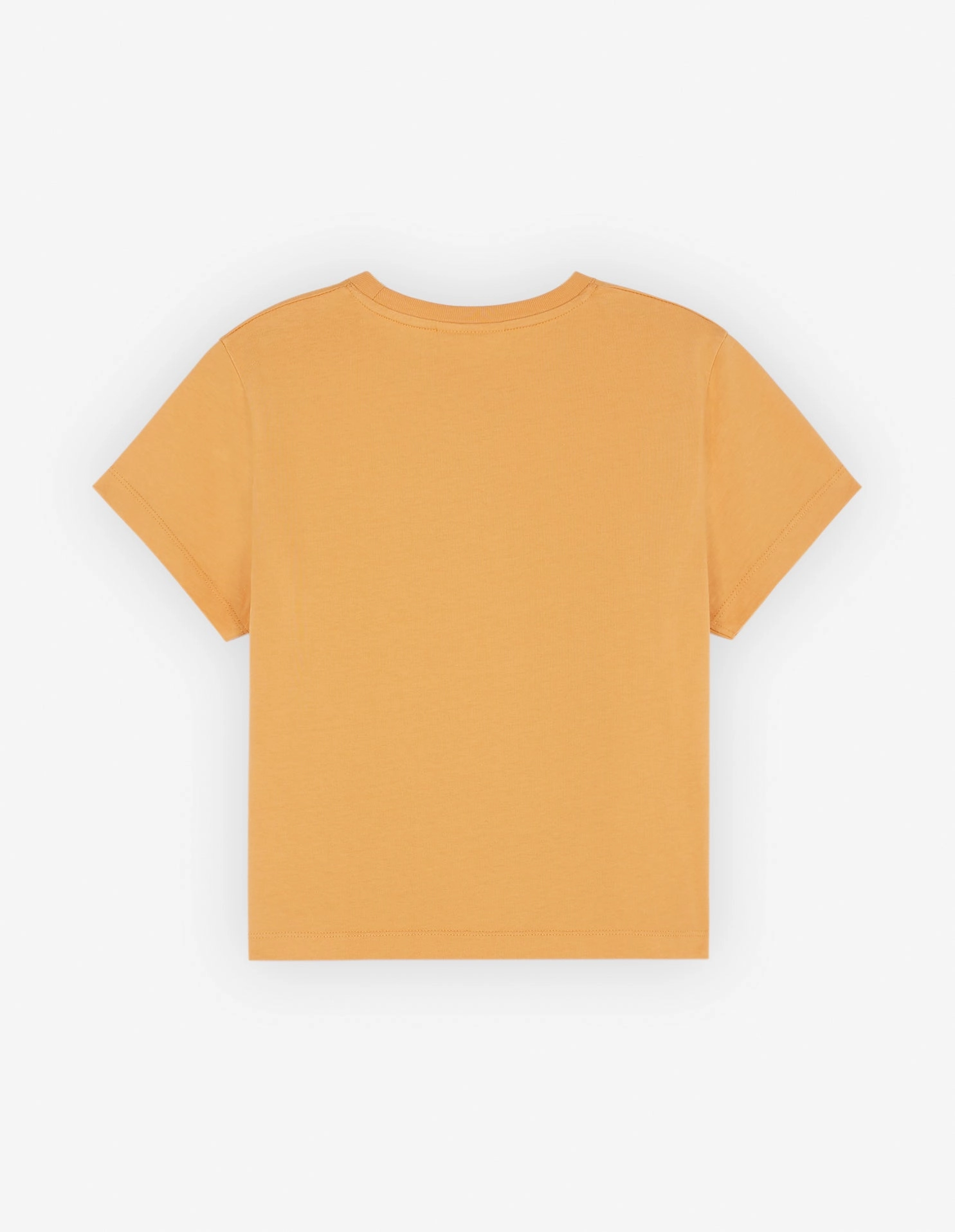 Women's Baby Fox Patch Baby Tee-shirt Sunset Orange