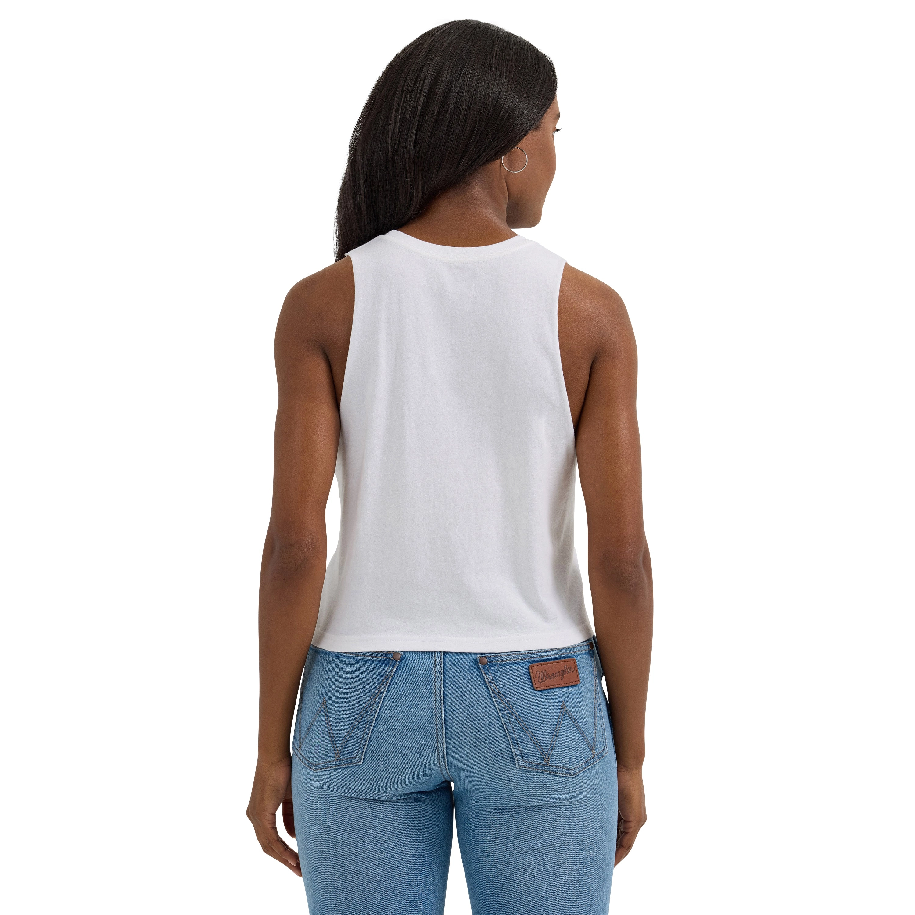 Women's Wrangler Festival Crop Tank #112361879