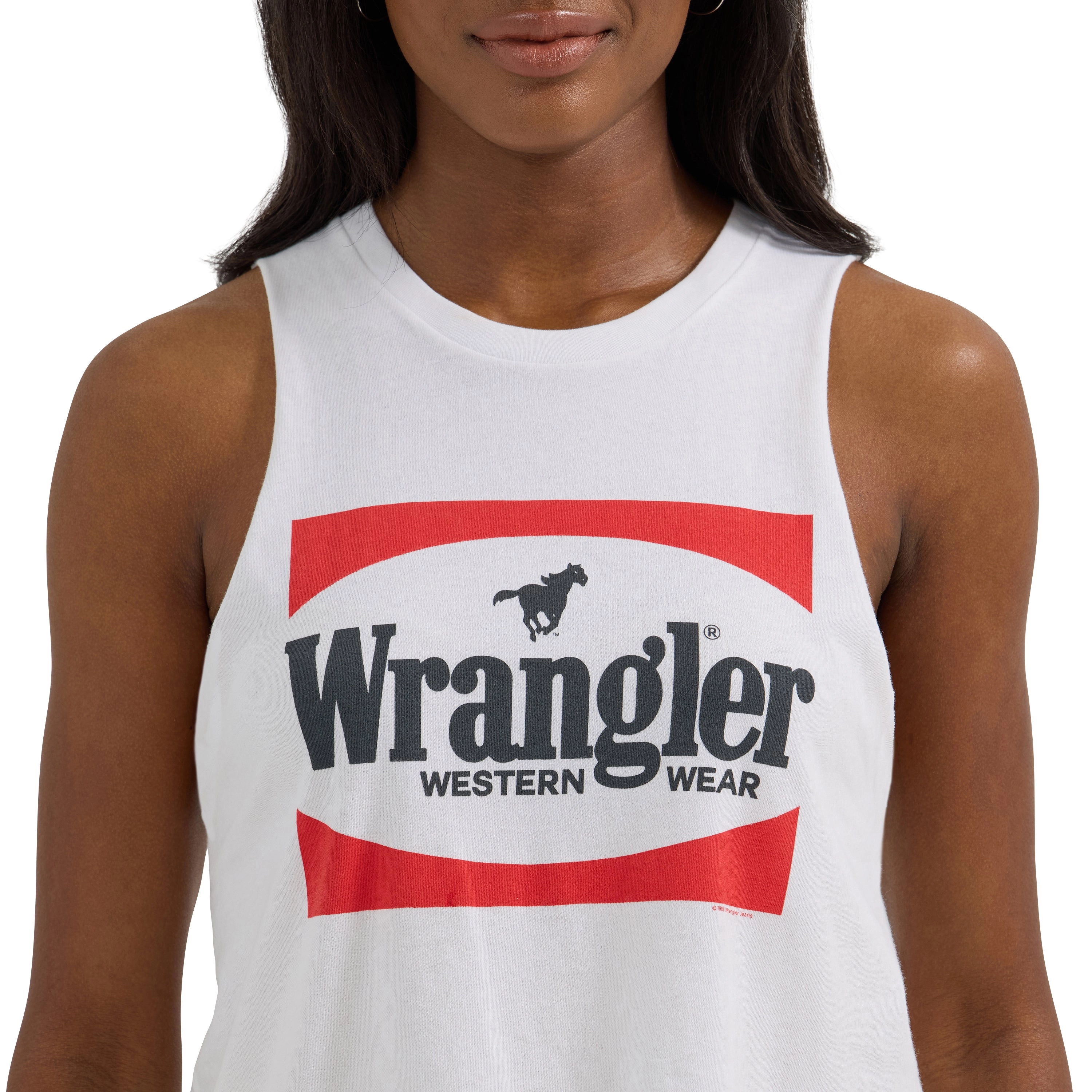 Women's Wrangler Festival Crop Tank #112361879